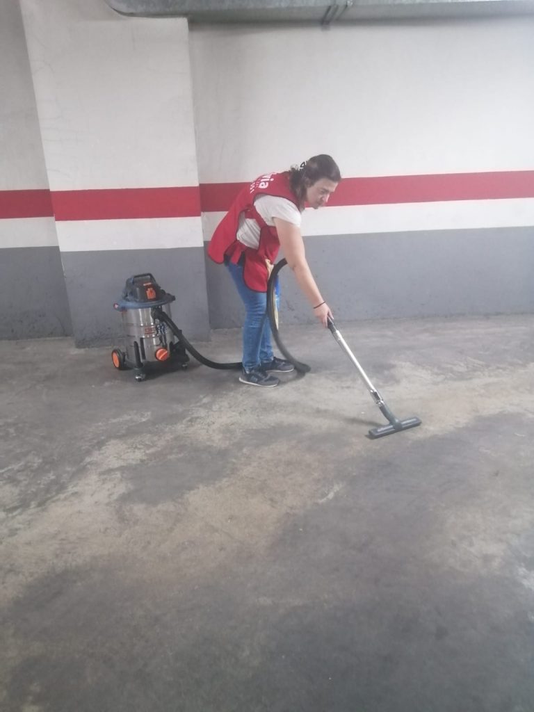limpieza de garajes