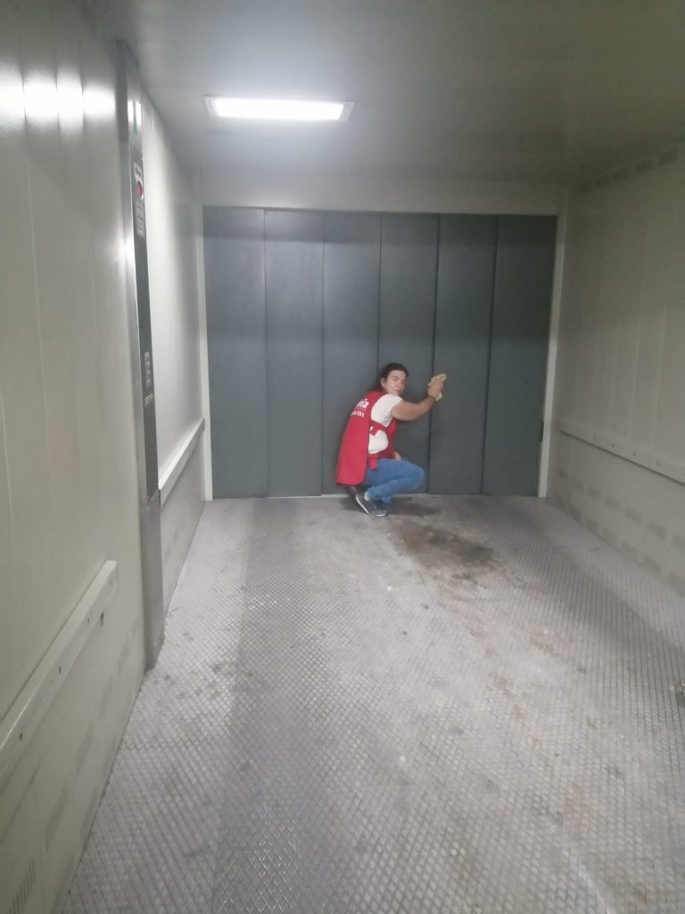 limpieza de garajes